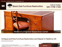 Tablet Screenshot of furniturerefinishingmedford.com